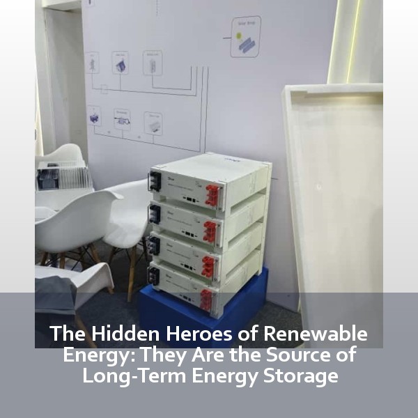 The Hidden Heroes of Renewable Energy: They Are the Source of Long-Term Energy Storage